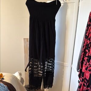 Elegant Black Lace Jumpsuit